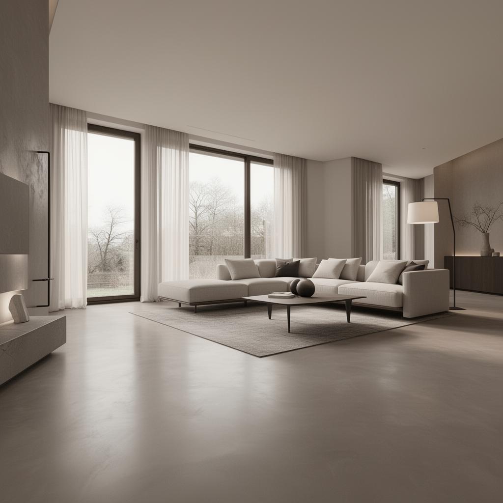 Apartamento Príncipe Real — aplicação de microcimento