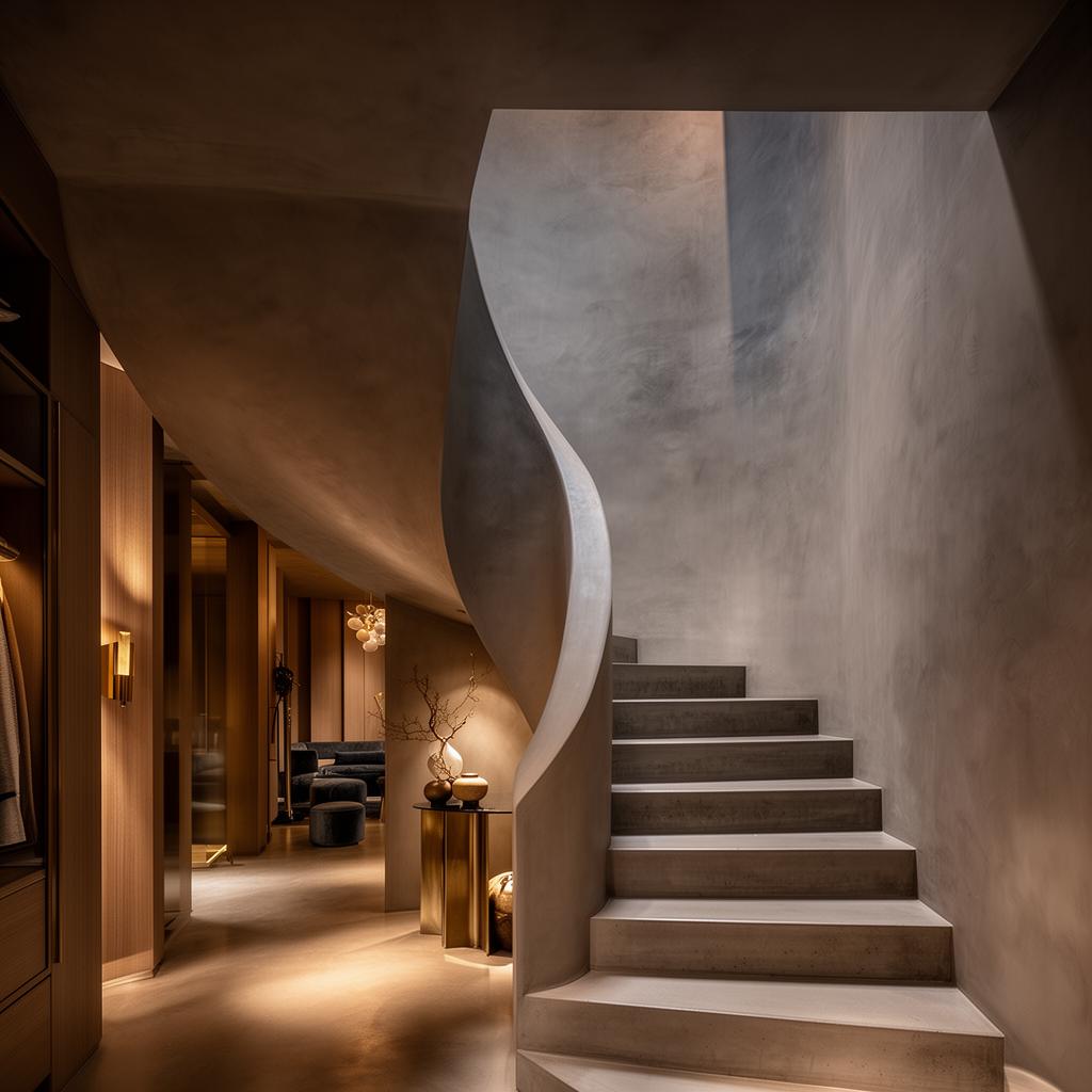 Hotel Design Chiado — aplicação de microcimento