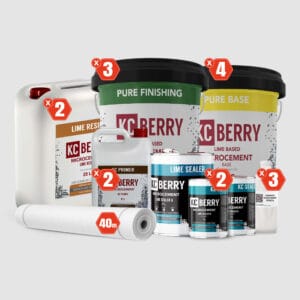 Microcimento Kcberry PURE Kit 40m2