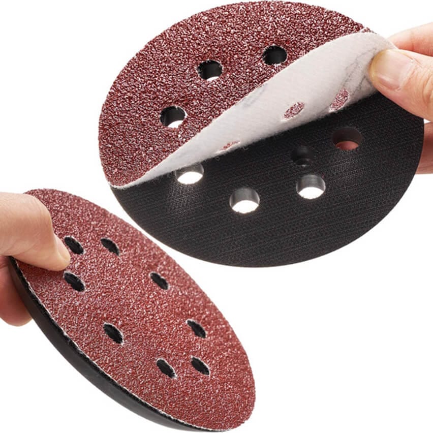 Discos de Lixa 8 Orificios Lixadeira