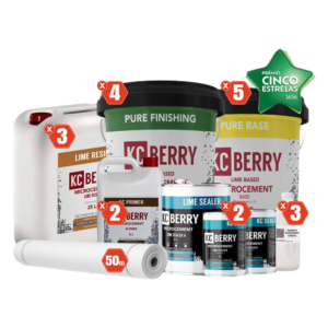 Microcimento Kcberry PURE Kit 50m2