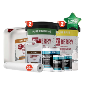 Microcimento Kcberry PURE Kit 20m2
