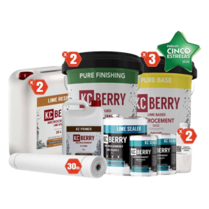 Microcimento Kcberry PURE Kit 30m2