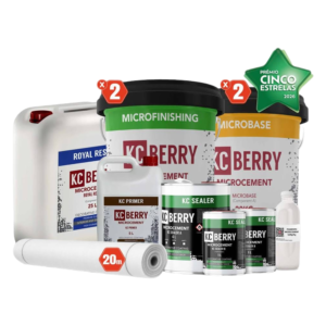 Microcimento Kcberry Kit 20m2