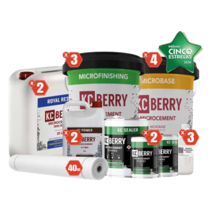 Microcimento Kcberry Kit 40m2
