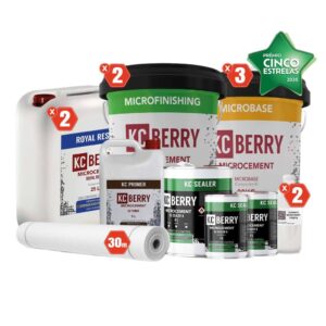 Microcimento Kcberry Kit 30m2