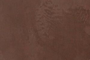 Amostra de microcimento KCberry na cor Chocolate — acabamento continuo, sem juntas