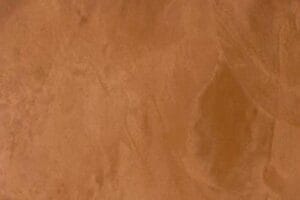 Amostra de microcimento KCberry na cor Copper — acabamento continuo, sem juntas