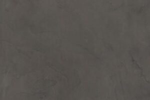 Amostra de microcimento PURE base cal KCberry na cor Glaze Grey — textura mineral continua, sem juntas